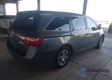 2012 Honda Odyssey Ex-L из США, поврежденный, VIN 5FNRL5H66CB018724